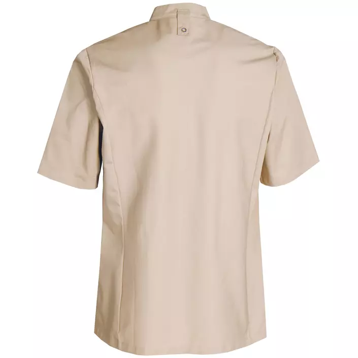 Nybo Workwear New Nordic kortärmad kockjacka, Khaki, large image number 1
