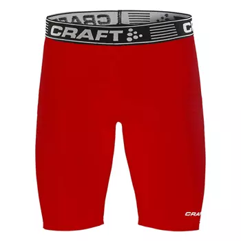 Craft Pro Control compression tights, Bright red