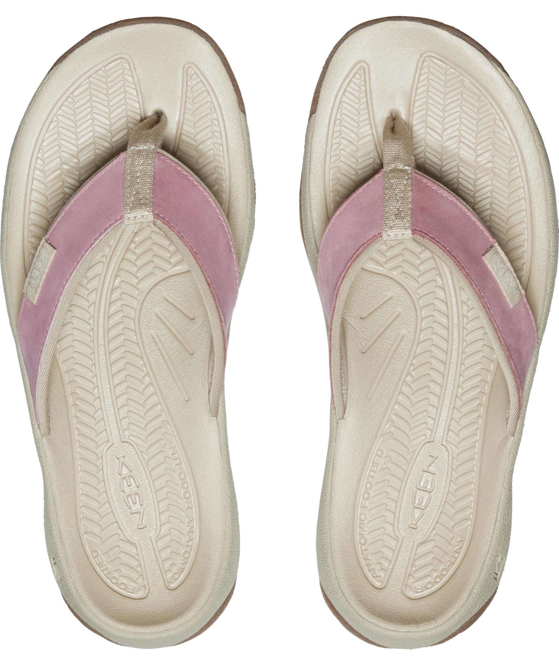 Keen Kona women's flip-flop TG, Nostalgia rose/plaza taupe, large image number 5