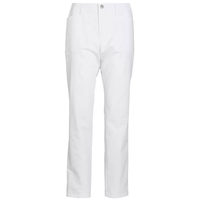 Kentaur  trousers with extra leg length, White, large image number 0