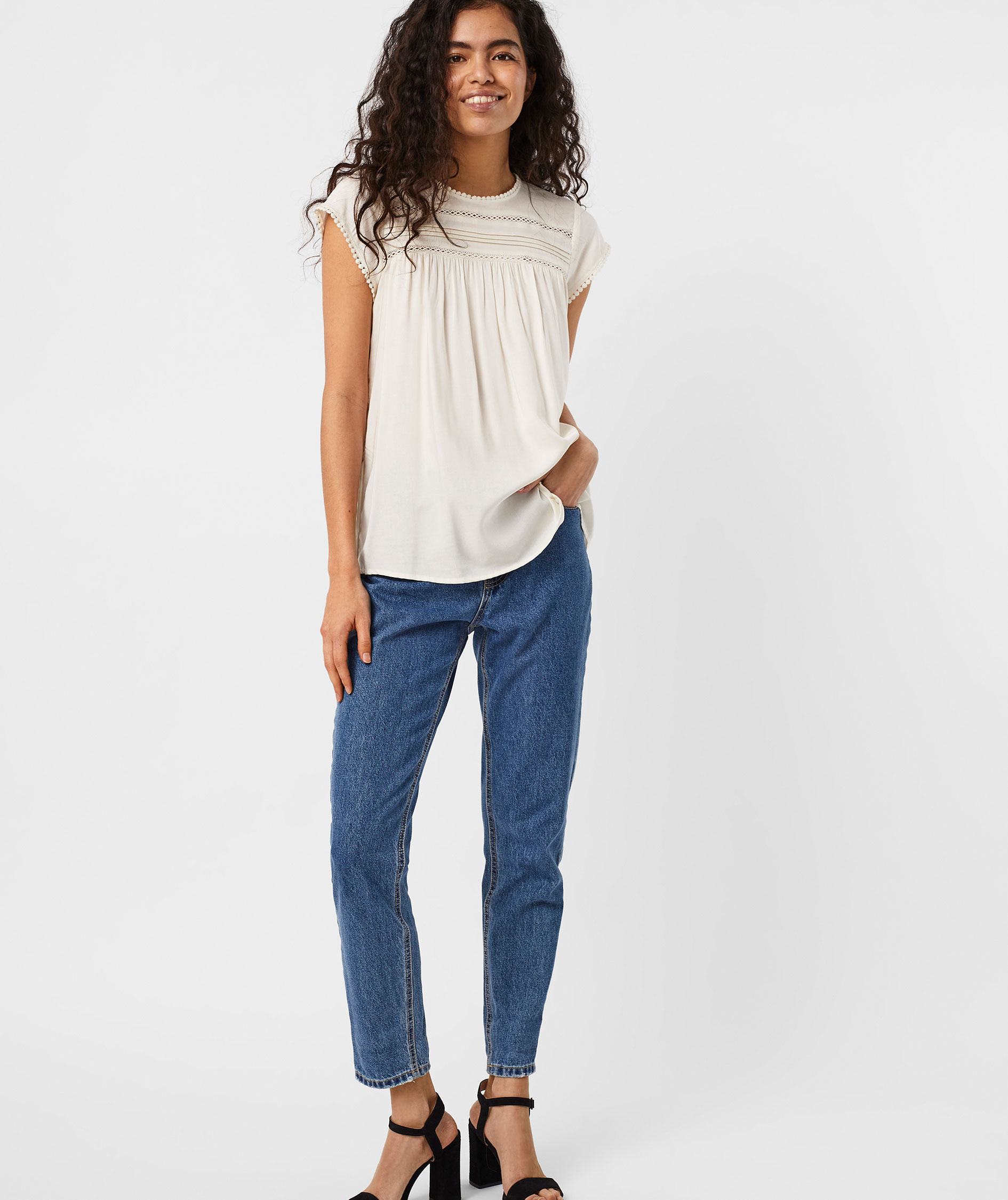 Vero Moda VMDEBBIE PLEAT women's blouse