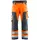 Blåkläder work trousers, Hi-vis orange/Grey, Hi-vis orange/Grey, swatch