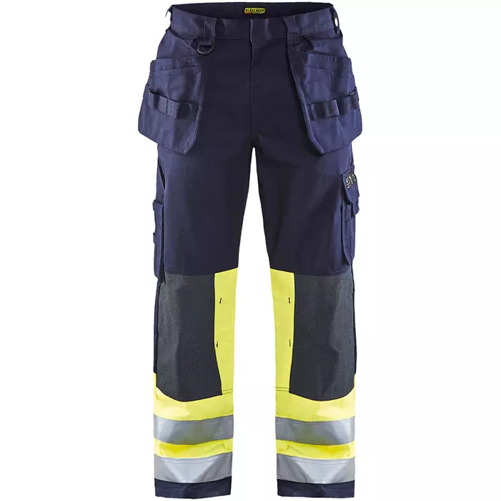 Blåkläder Multinorm Handwerkerhose, Marine/Hi-Vis gelb, large image number 0