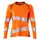 Mascot Accelerate Safe långärmad T-shirt dam, Varsel Orange/Mossgrön, Varsel Orange/Mossgrön, swatch