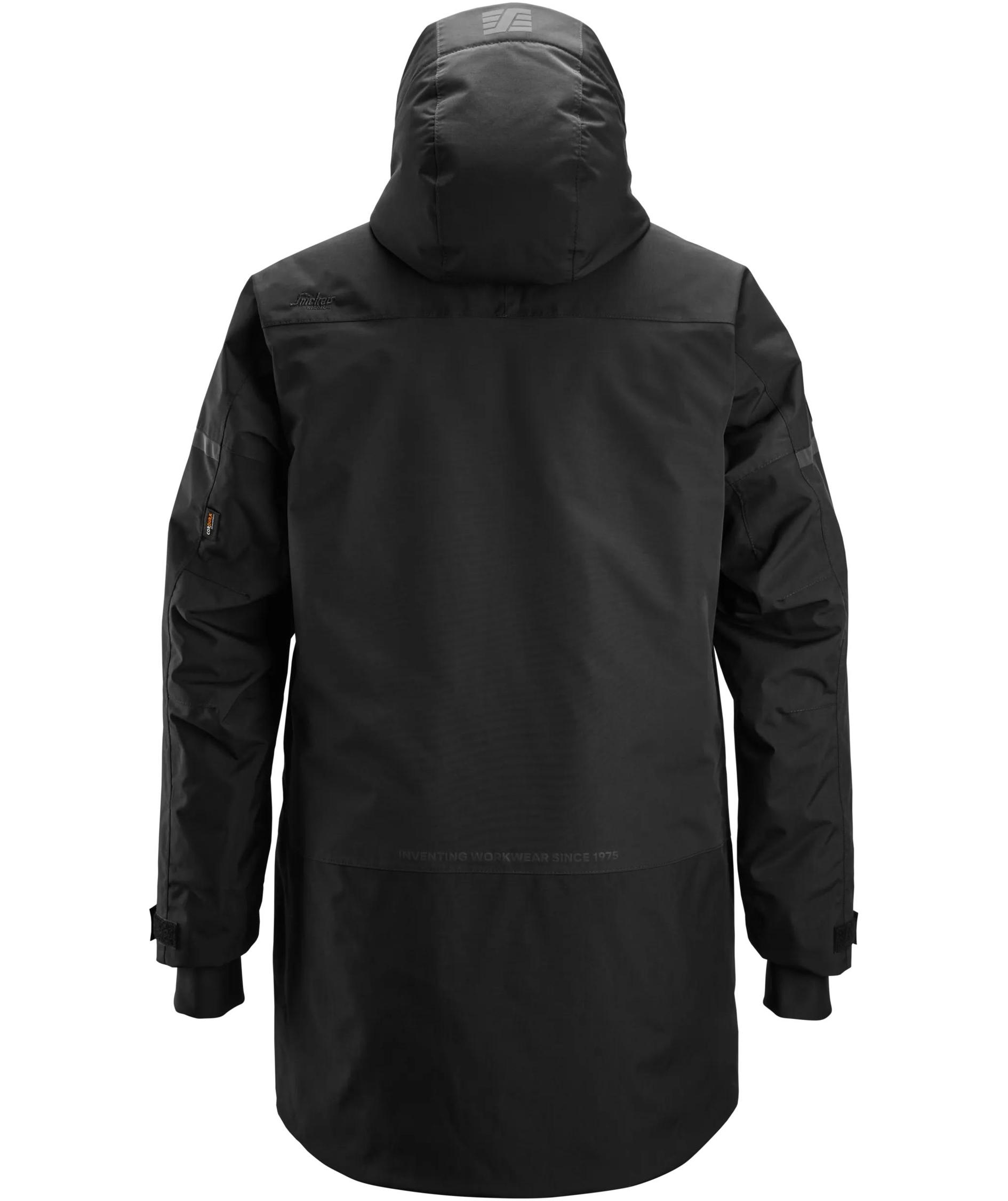 Snickers AllroundWork parka 1801, Black, large image number 2