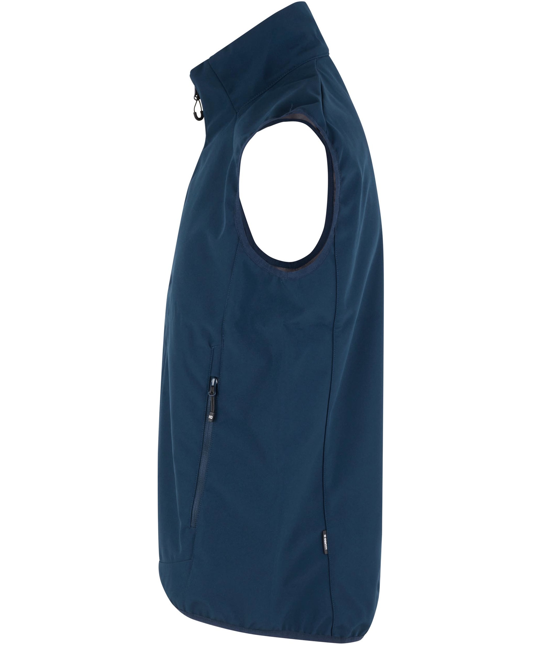 ID funktionel softshell vest, Navy, large image number 3
