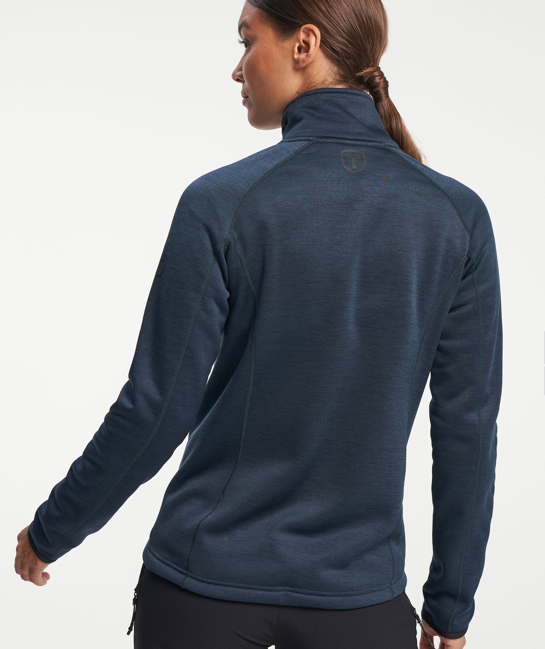 Tenson TXlite womens cardigan, Dark blue, large image number 7