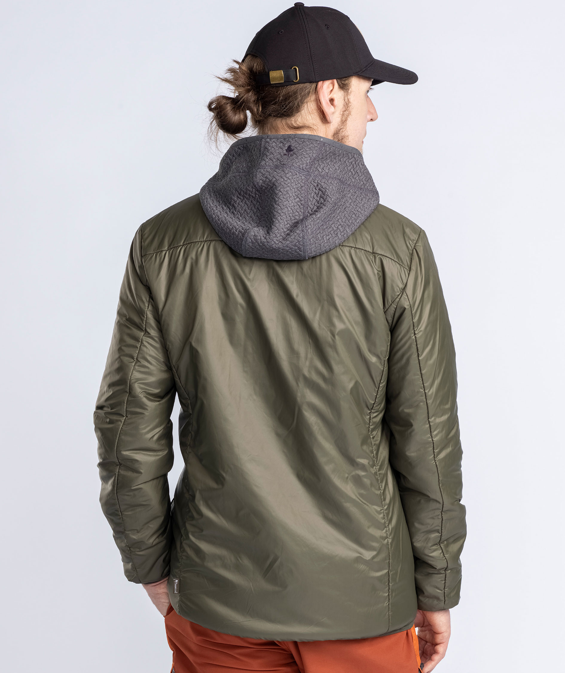 Pinewood&nbsp;Wool Insulation jakke, Moss green, large image number 3