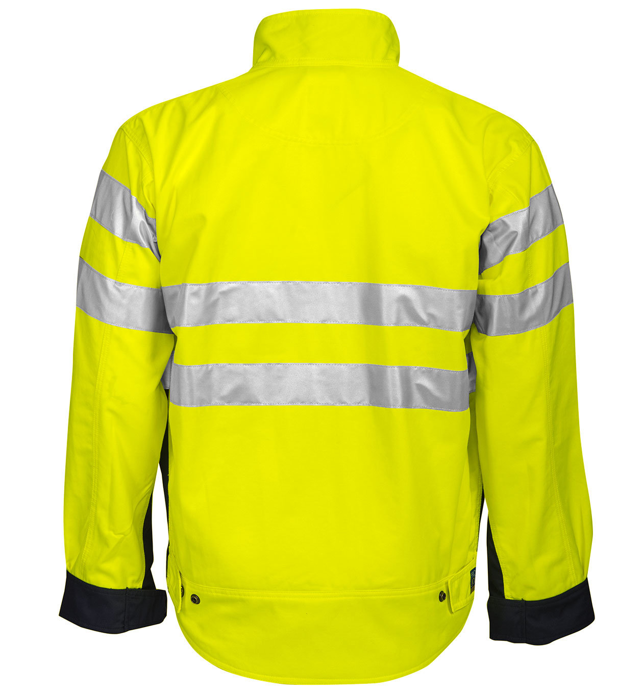 ProJob arbejdsjakke 6401, Hi-vis&nbsp;Gul/Sort, large image number 2