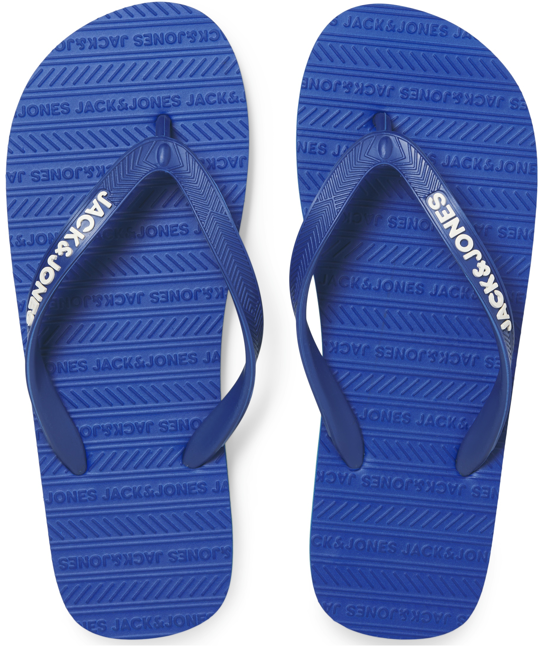 Jack & Jones JWFBASIC flip flops, Blue Quartz