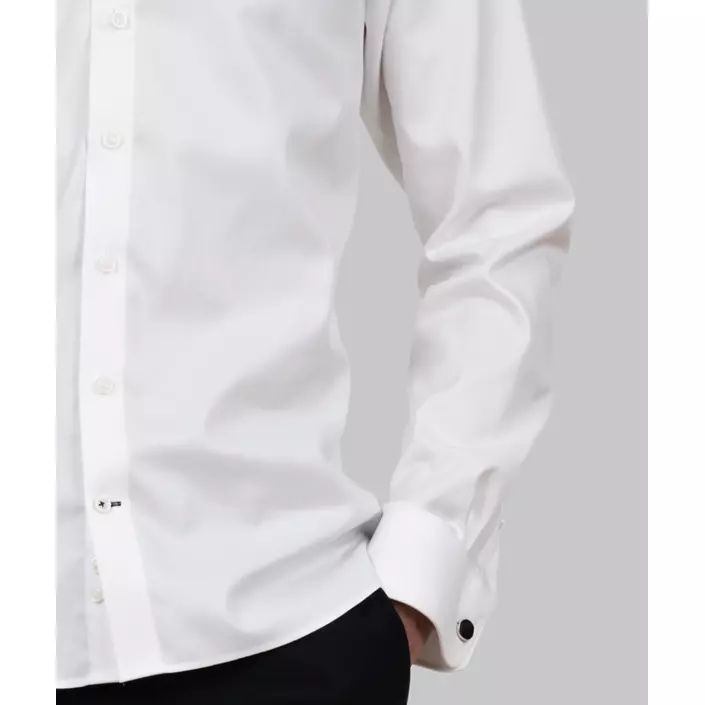 J. Harvest & Frost Black Bow 60 slim fit skjorte, Hvit, large image number 5