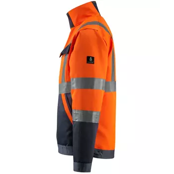 Mascot Safe Light Forster work jacket, Hi-Vis Orange/Dark Marine