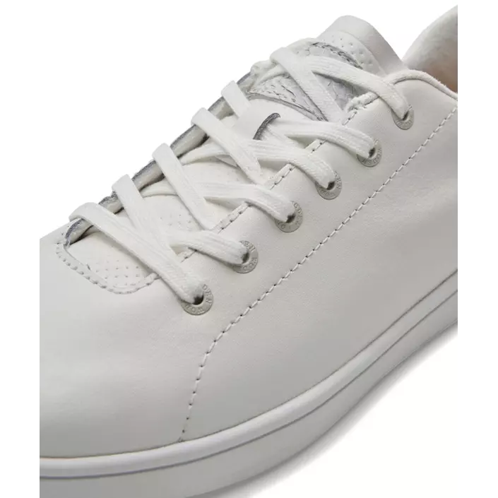 Woden Jane Leather III dame sneakers, Hvid, large image number 7