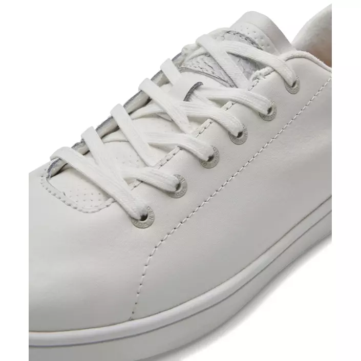 Woden Jane Leather III dame sneakers, Hvit, large image number 7