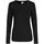 ID Interlock long-sleeved women's T-shirt, Black, Black, swatch