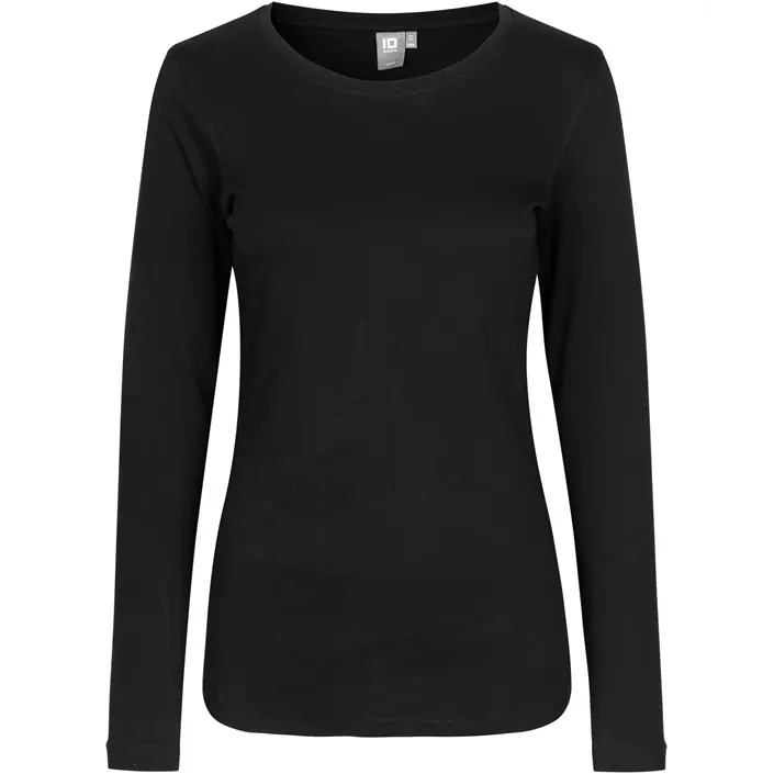 ID Interlock long-sleeved women's T-shirt, Black, large image number 0