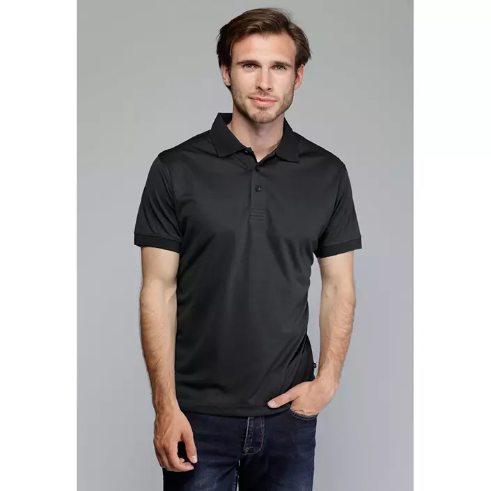 Pitch Stone polo T-skjorte, Black, large image number 1