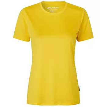 GEYSER Essential women's interlock T-shirt, Yellow