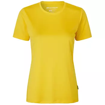 GEYSER Essential women's interlock T-shirt, Yellow