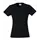 Clique Basic dame T-shirt, Sort, Sort, swatch