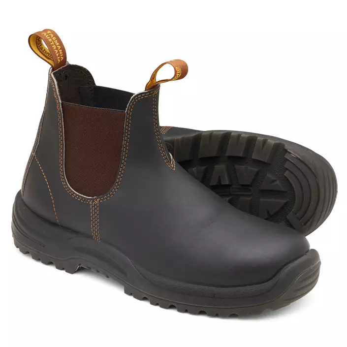 Blundstone 192 Sicherheitsstiefel S2, Braun, large image number 2