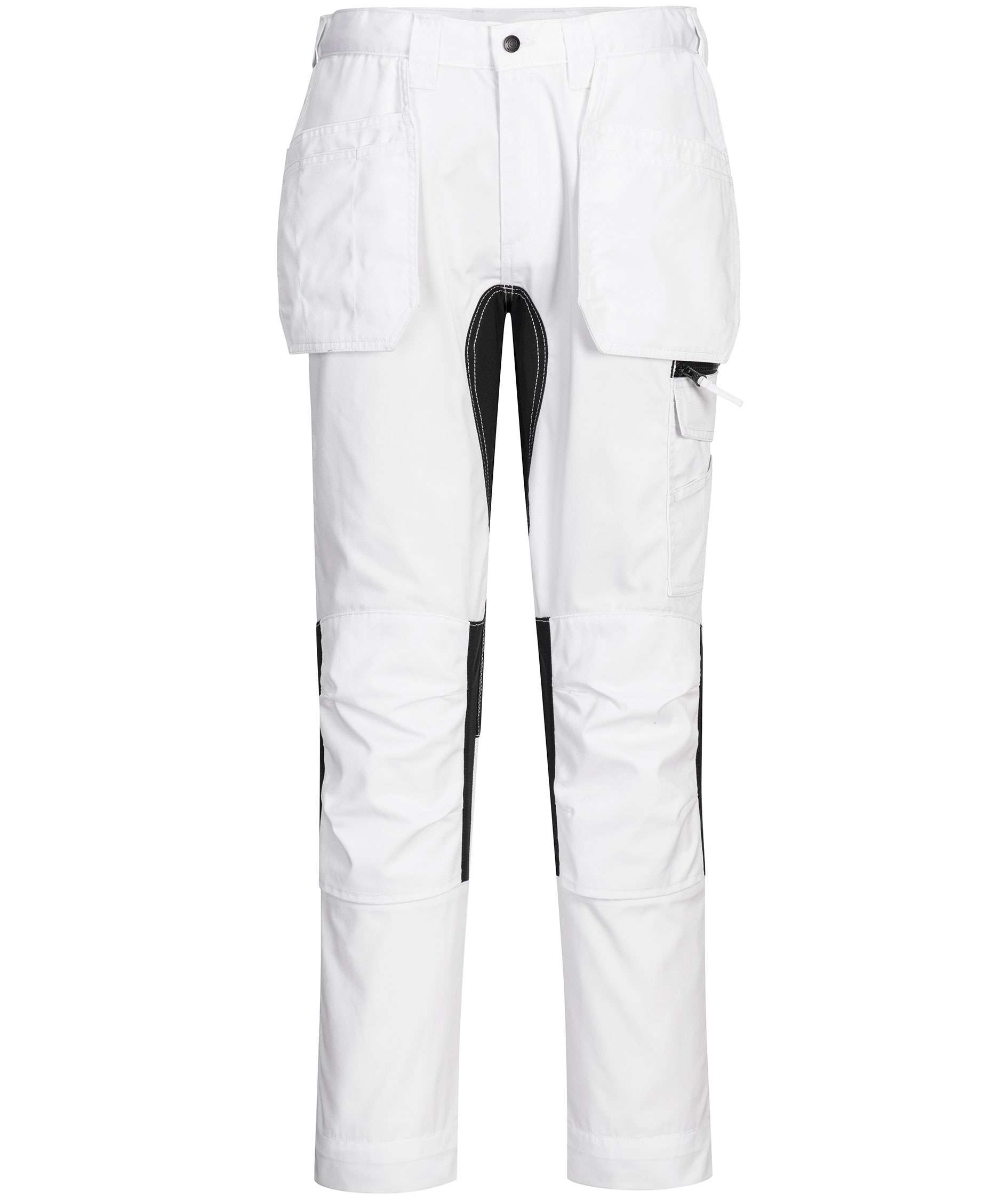 Portwest WX2 Eco h&aring;ndv&aelig;rkerbukser, Hvid, Hvid, swatch