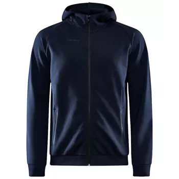 Craft Core Soul hoodie with full zipper, Navy