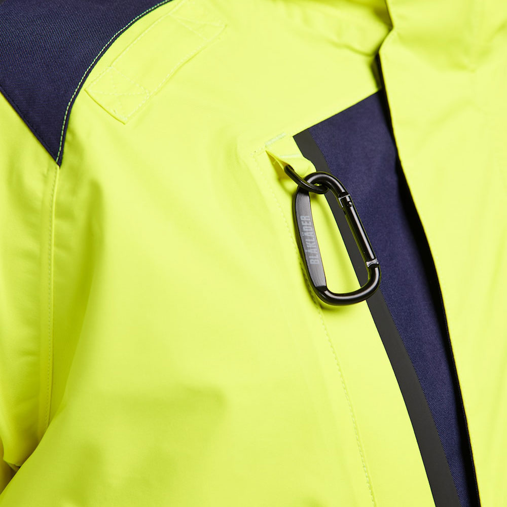 Bl&aring;kl&auml;der shell jacket, Hi-vis Yellow/Black, large image number 7