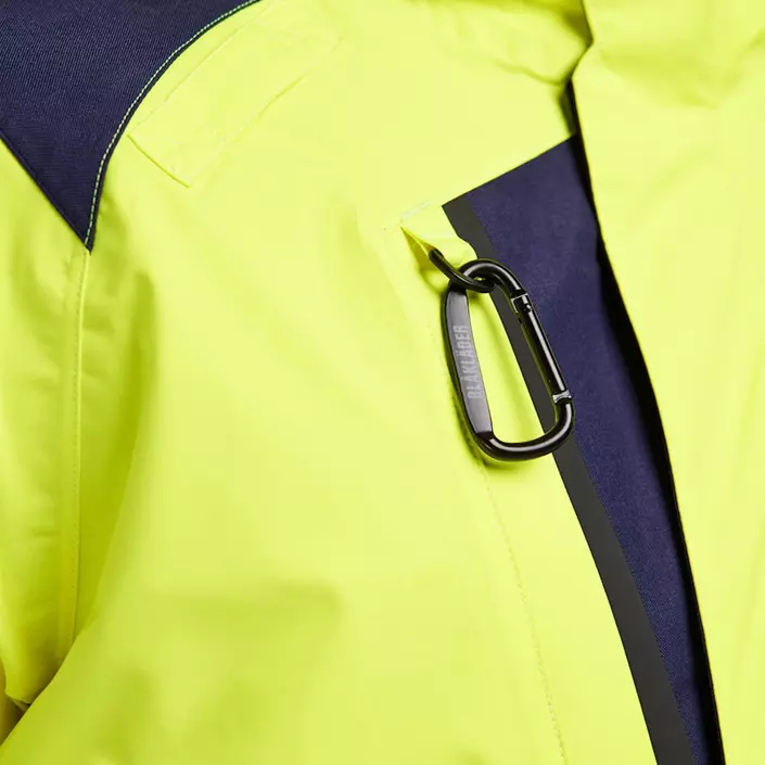 Blåkläder skalljakke, Hi-vis Gul/Svart, large image number 7