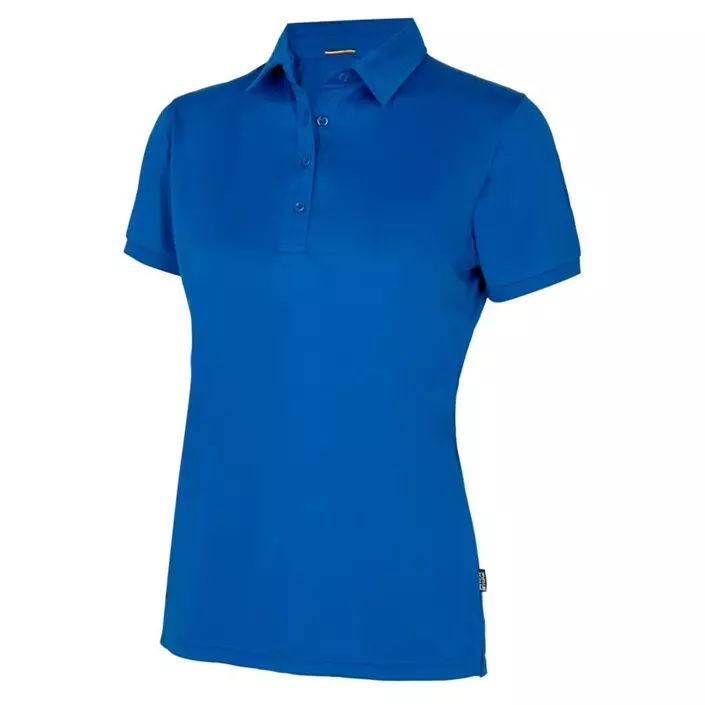 Pitch Stone Recycle dame polo T-shirt, Azure, large image number 0