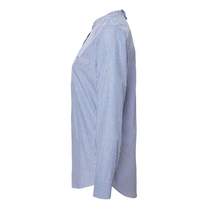 Segers modern fit dameskjorte, Blå/Hvit Stripete, large image number 3