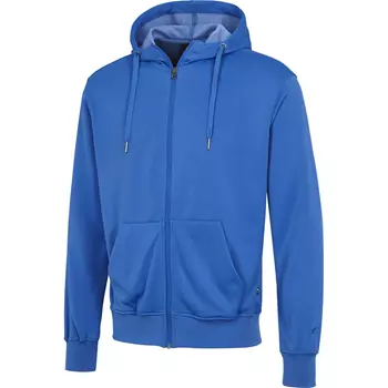 IK hoodie with full zipper, Royal Blue
