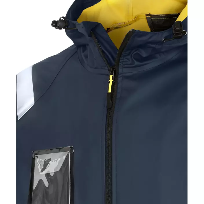 Snickers PU Rain jacket, Marine Blue, large image number 1