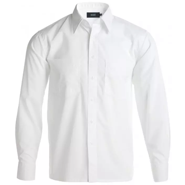 ID comfort fit work shirt / café shirt, White, large image number 0