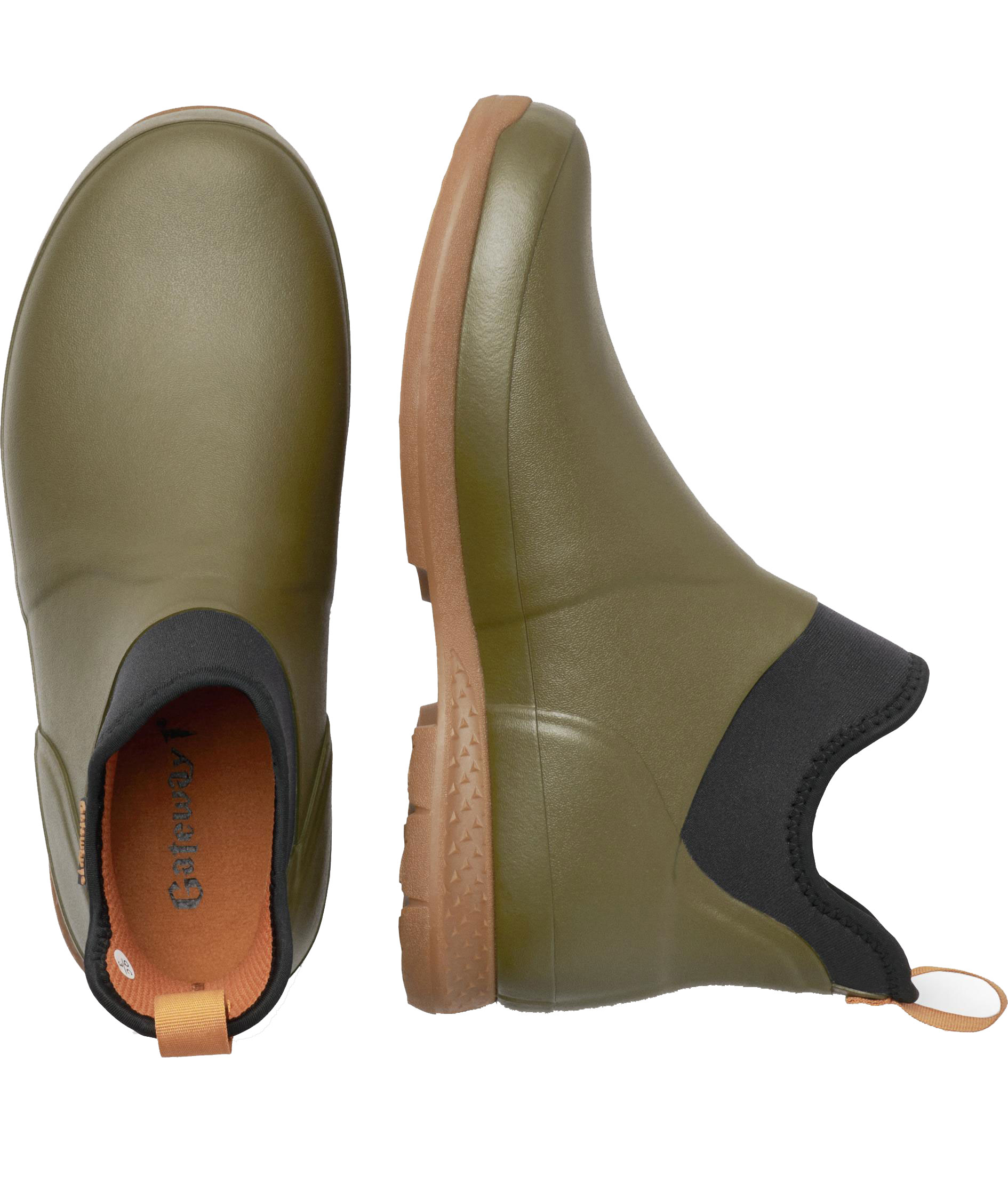 Gateway1 Jodhpur Lady 6" 4mm gummist&ouml;vlar, Olive, Olive, large image number 3