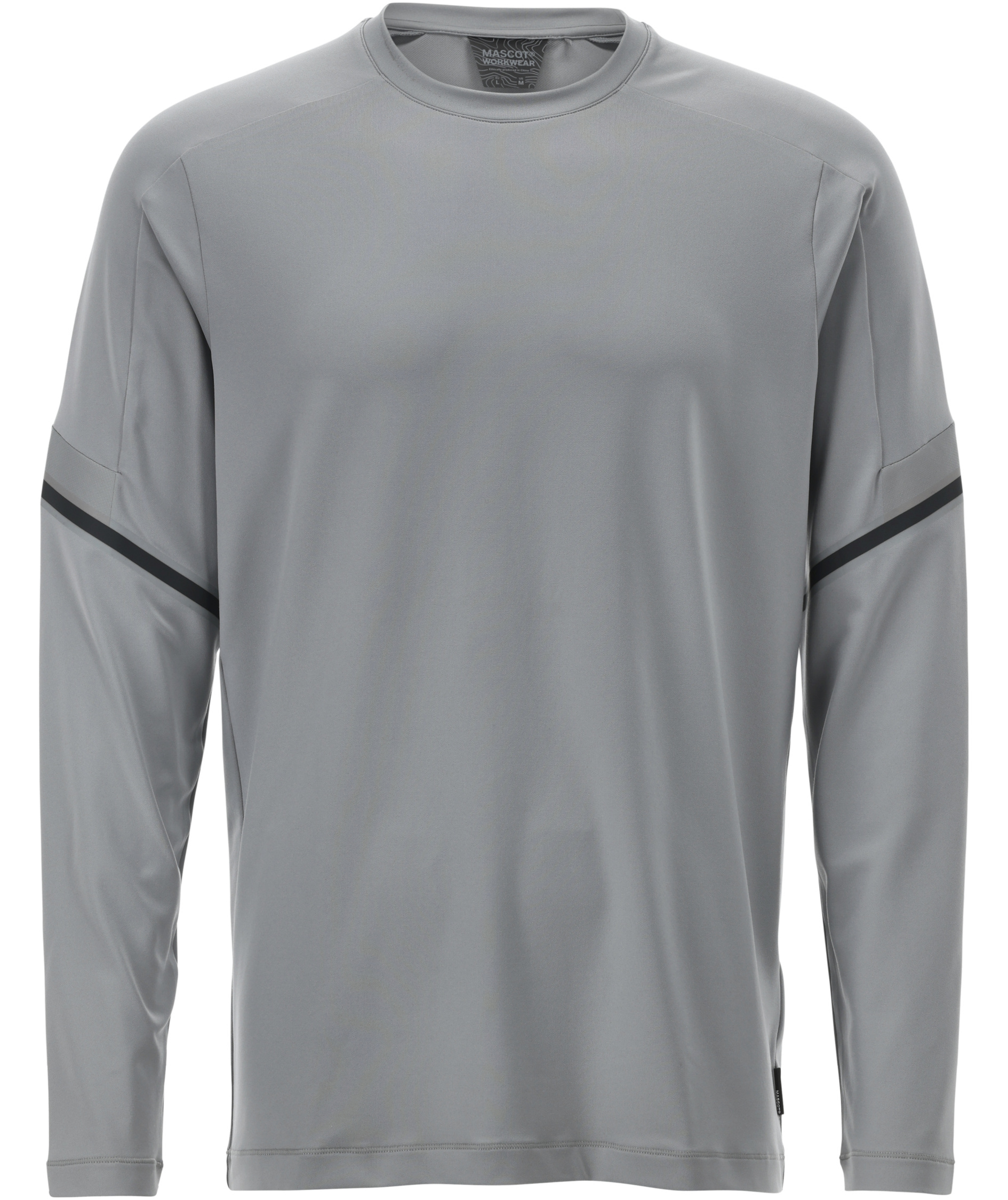 Mascot Customized long-sleeved T-shirt, Silver Grey, Silver Grey, swatch