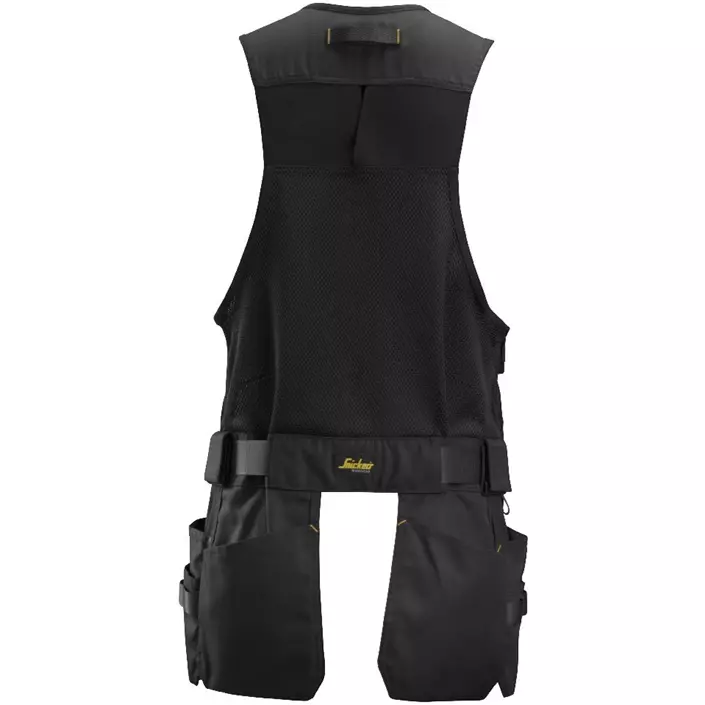Snickers AllroundWork tool vest, Black, large image number 1