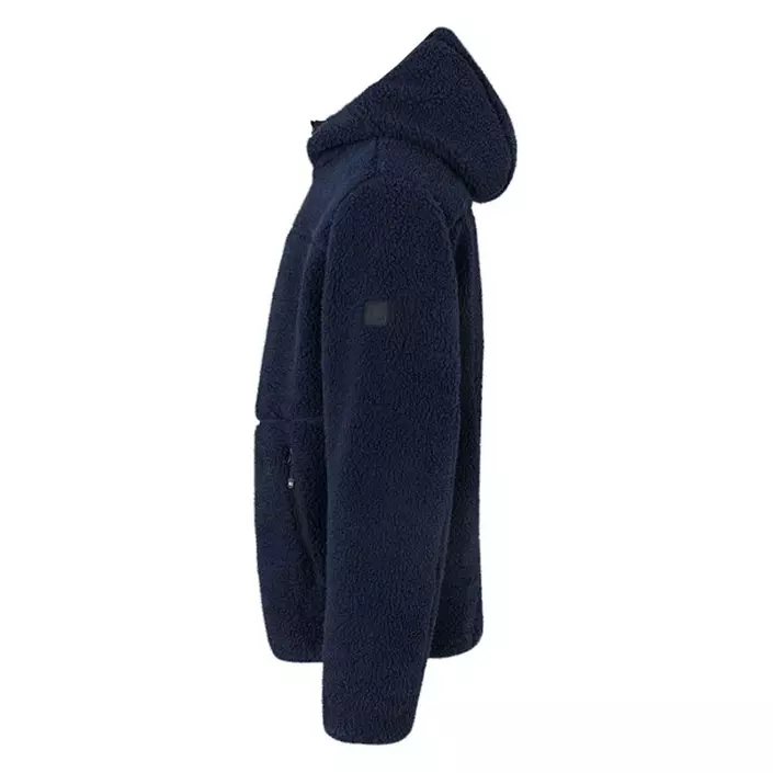 ID pile fleece jacket, Navy, large image number 1