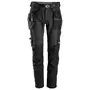 Snickers FlexiWork craftsman trousers 6972, Steel Grey/Black