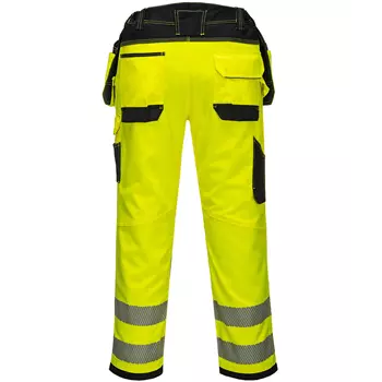 Portwest Vision craftsmen's trousers T501, Hi-vis Yellow/Black