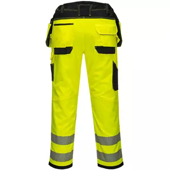Portwest Vision craftsmen's trousers T501, Hi-vis Yellow/Black