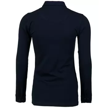 Nimbus Carlington long-sleeved women's polo shirt, Dark navy