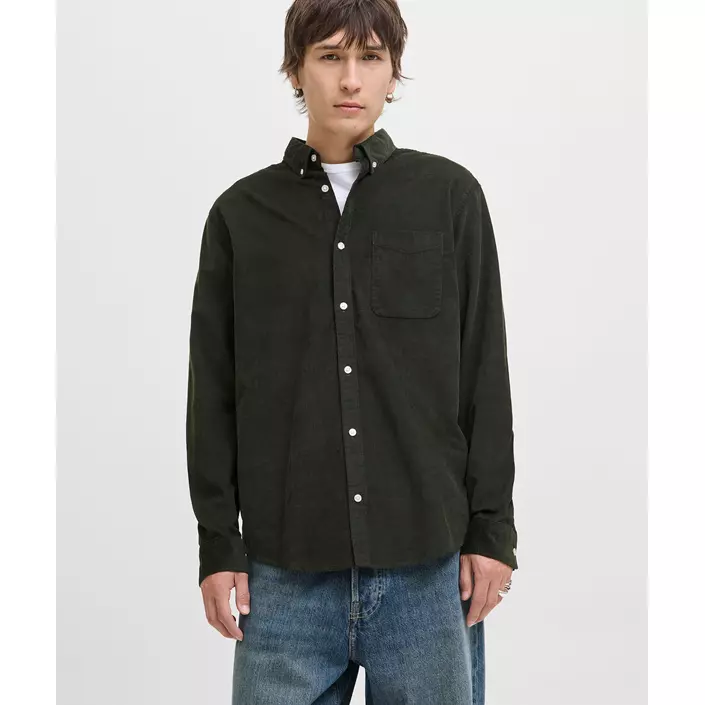 Jack & Jones JJECLASSIC Corduroy skjorte, Rosin, large image number 1