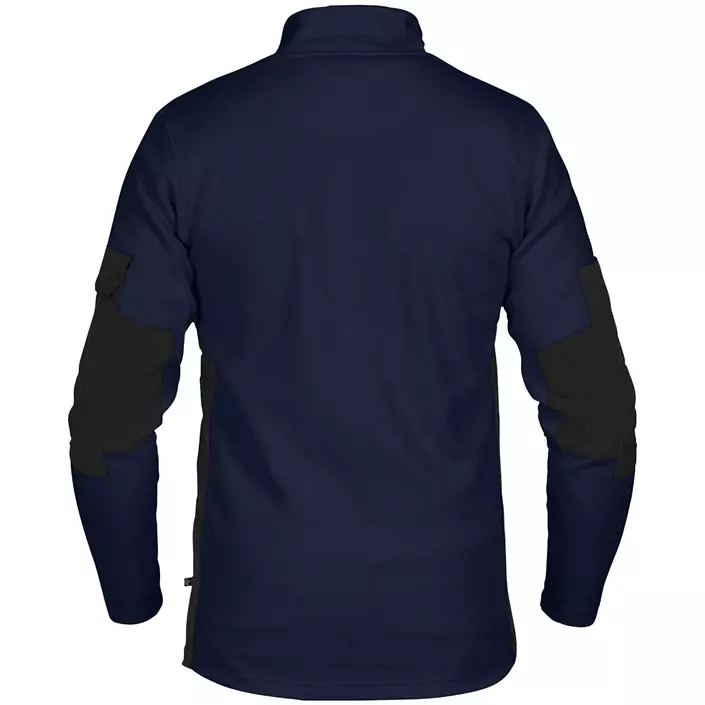 Texstar SW02 cardigan, Marinblå, large image number 1