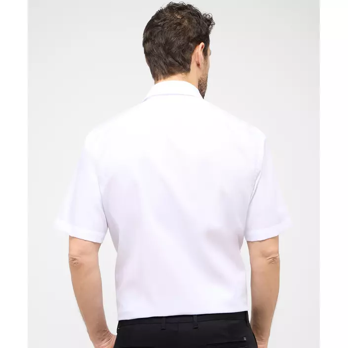 Eterna Uni Comfort fit kortærmet Poplin skjorte, White , large image number 2