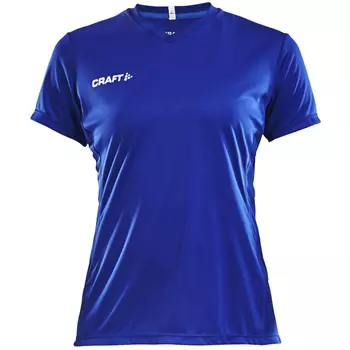 Craft Squad Jersey Solid dame T-skjorte, Koboltblå