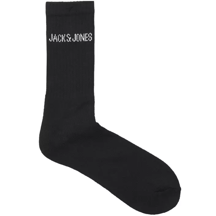 Jack & Jones JACSHAUN 9-pack tennis socks, Black, Black, large image number 2