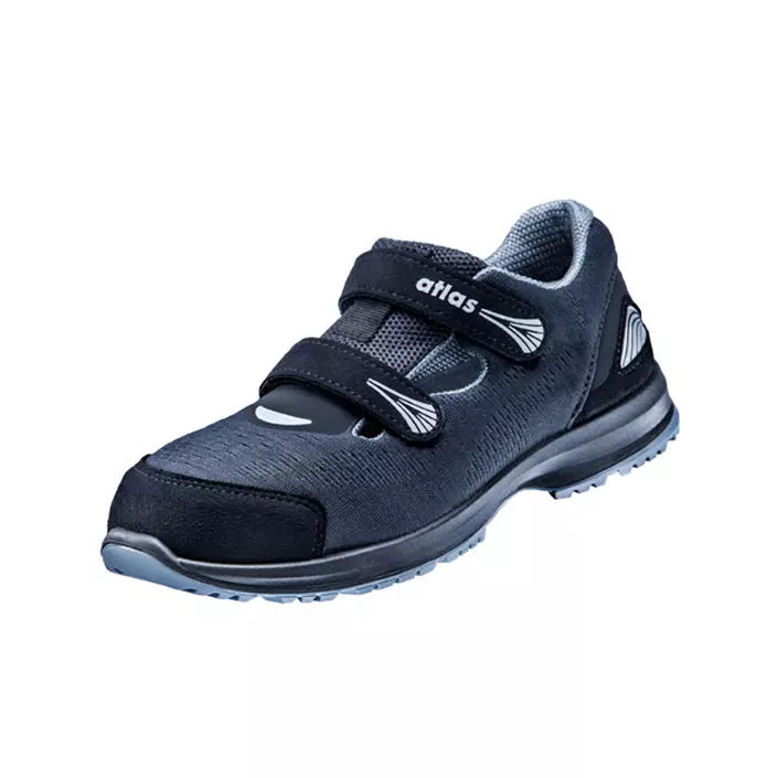 Atlas GX 265 women's safety sandals S1P, Black, large image number 0