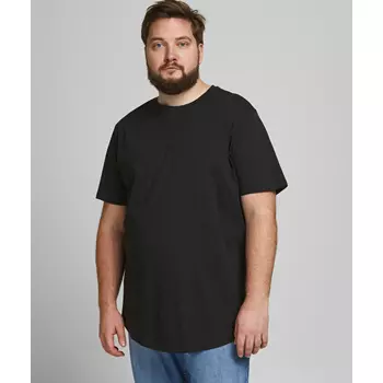 Jack & Jones JJENOA Plus Size T-shirt, Black