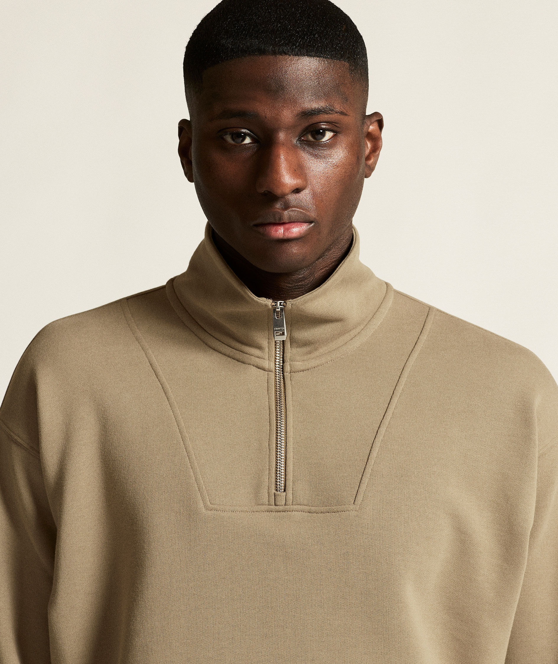 Craft Frequent Halfzip, Taupe, large image number 5